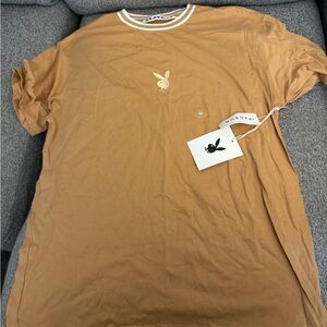 PLAYBOY Camel Short Sleeve Tee